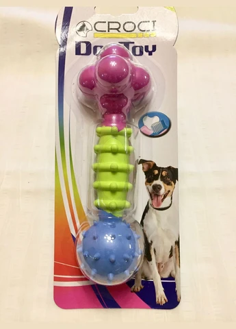 Игрушка для собак CaniAmici литая гантель 16 см 6098405 Croci (269341515)