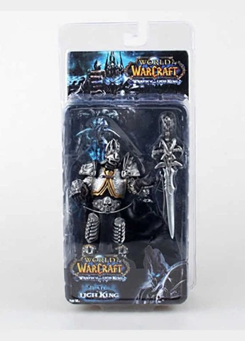 Колекційна фігурка NECA WOW Wrath of the Lich King Варкрафт Гнів Короля-лича Артас 18 см WOW 21.91 Funko (317260323)