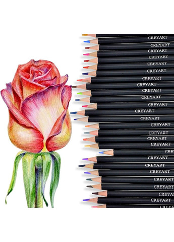 Набір кольорових олівців для малювання 120 кольорів Yover (322650458)