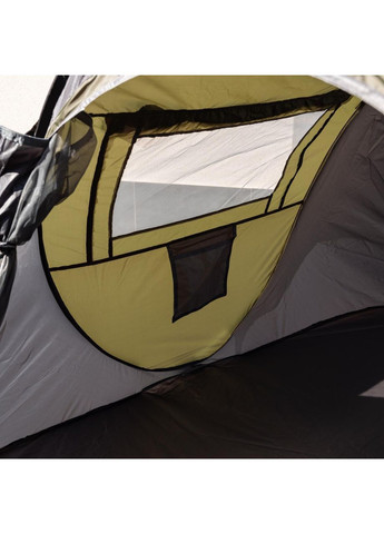 Намет туристичний 245×145×100 (см) кемпінговий для риболовлі 2 х місний Зелений LU-030GR No Brand (369478109)