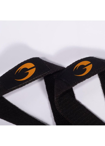 Кистевые ремни для тяги Olympic lifting straps Черные Gasp (356005131)