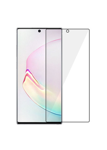 Защитное стекло 3D для Samsung Galaxy Note 10 Black (0.33 мм) Mocolo (324234453)