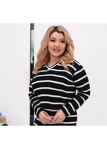 Черный демисезонный свитер — замер в описании GD/GL Модний простір