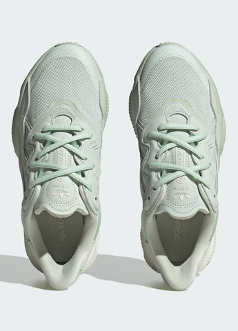 Зеленые всесезонные кроссовки ozweego adidas