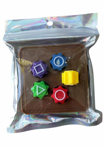 Гонгги (Gonggi) – корейская настольная игра из сериала "Игра в кальмара" с подставкой No Brand (364502626)