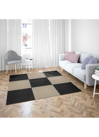 Самоклеящаяся плитка под ковролин черная 600х600х4,5мм SW-00001417 Sticker Wall (353967630)