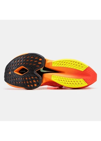 Оранжевые летние кроссовки nike air zoom alphafly orange v2 найк аир зум No Brand
