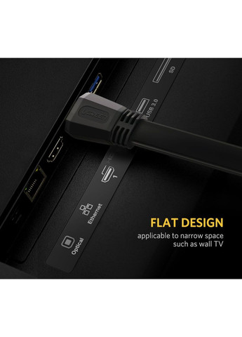 Кабель HDMI Flat Cable 1.5m (UGR-50819) (UGR-50819) Ugreen ED015 (372685707)