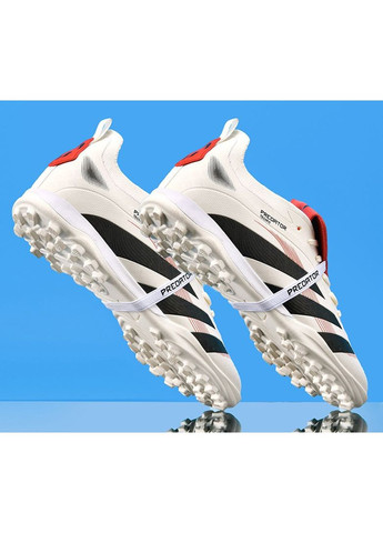 Бежевые футбольные бутсы No Brand без шнурков