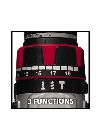 Шуруповерт TP-CD 18/80 Li-i BL - Solo, PXC 18В, 80Нм (без АКБ та ЗП) (4514305) Einhell (372625333)