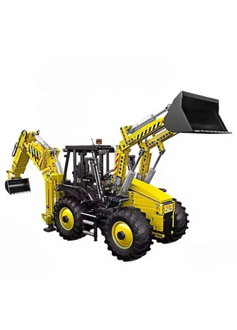 Конструктор детский.Трактор игровой с ковшами на дистанционном управлении.Строительная техника на 2239 детали Mould King (358688568)