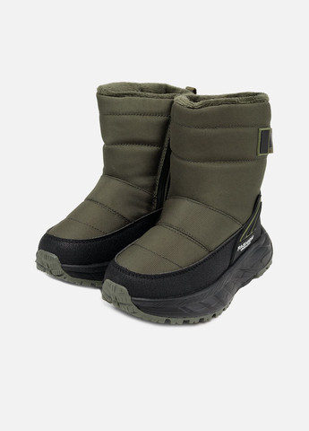 Хаки зимние дутики для мальчика цвет хаки цб-00256200 No Brand