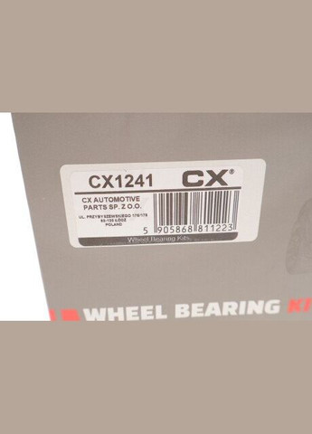 Подшипник ступицы (задний) Suzuki Ignis III/Swift V 16 CX1241 (opt-om) CX (360742492)