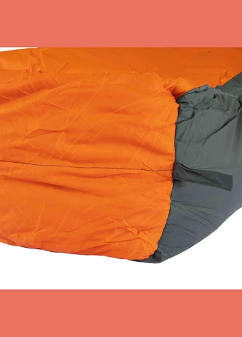 Спальний мішок Boreal Regular кокон лівий orange/grey 200/80-50 UTRS-061R Tramp (390698125)