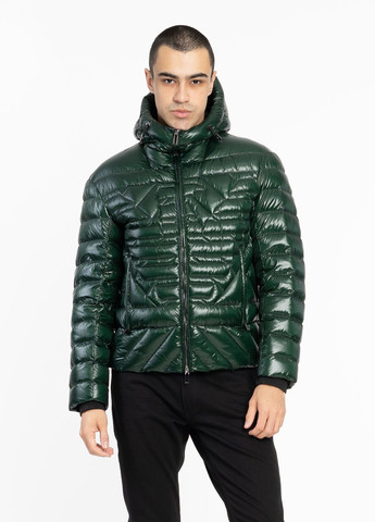 Зеленая зимняя куртка Emporio Armani