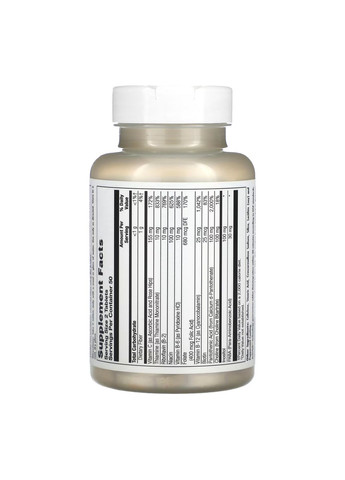 Витамины группы B Stress B Complex 100 таблеток для нервной системы поддержка энергетического обмена KAL (368976976)