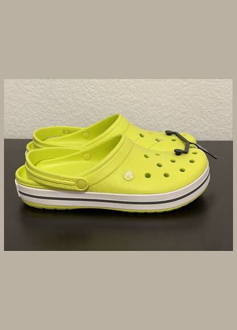 Светло-желтые крокс крокбенд клог clog Crocs
