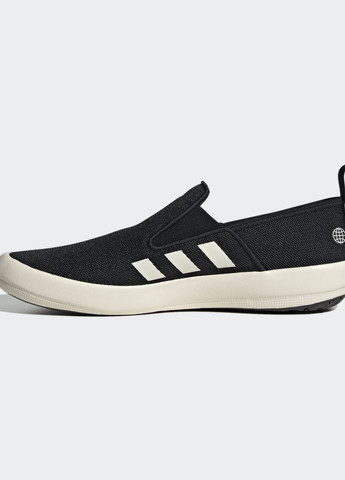 Чорні всесезонні кросівки-сліпони terrex boat slip-on dlx adidas