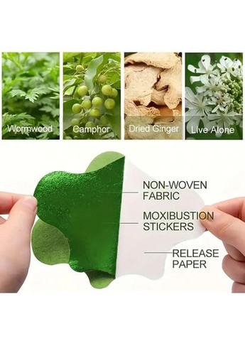 Пластир для зняття болю в спині та шиї 10шт знеболюючий пластир з натуральними інгредієнтами ProDobro (365442753)