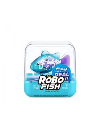 Интерактивная игрушка Robo Alive S3 Роборыбка (голубая) Pets & Robo Alive (290111070)