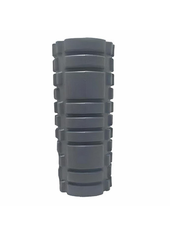 Массажный ролик для йоги полый EVA, 33 *14 см (ролик для спины) серый No Brand (360550758)