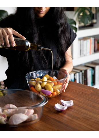 Набір мисок, 3 шт (0.7 л, 1.1 л, 2.3 л) (7092364) Pyrex (360394278)