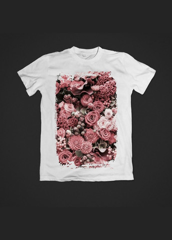 Футболка YOUstyle Flowers buket 0011 Gildan (279540904)