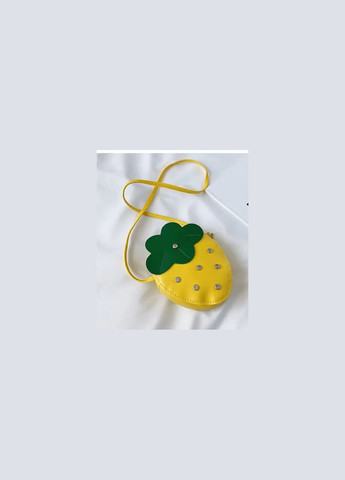Дитяча сумка для дівчаток подарунок сумочка жовта Полуниця PRC (264914014)