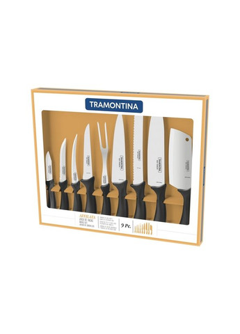 Набір ножів Affilata 9 шт. (23699/051) Tramontina комбінований,