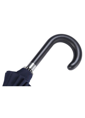 Синий синий зонт трость, 16 спиц, ручка кожа ( автомат ) Doppler средний система антиветер, система антишторм (298876164)