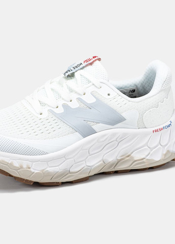 Кроссовки женские и мужские New Balance Fresh Foam white | Нью Беланс Фреш Фоам белые No Brand белые демисезоны (315883723)