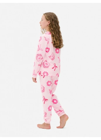 Штани для сну,світло-рожевий в візерунки, Primark (381580025)