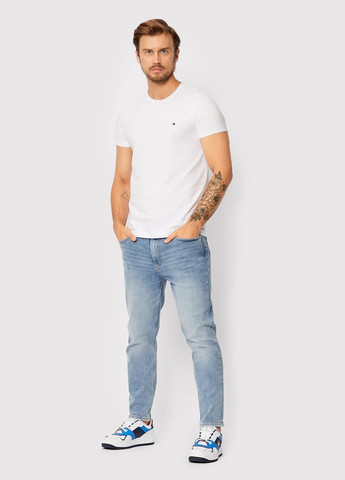 Біла футболка Tommy Hilfiger