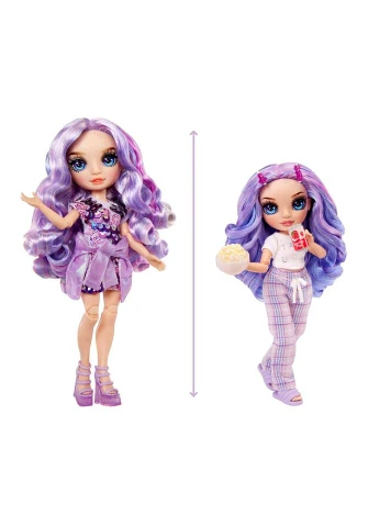 Лялька дитяча "Віолетта" Rainbow High 503705 серії "Junior High PJ Party" з аксесуарами No Brand (330600753)