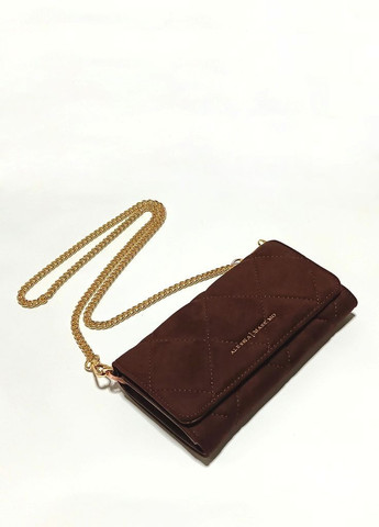 Гаманець-клатч Alessia Massimo з екозамші (370549355)