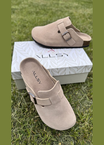 Бежевые сабо ALLSY