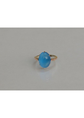 Срібна каблучка з золотими пластинами Silver Style (367112415)