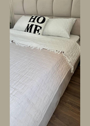 Муслинове покривало на ліжко Євро 200х230 Бежевий (П4К-muslin25-0010-02) No Brand (342097515)