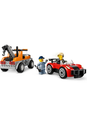 Конструктор Лего Сіті Ремонт евакуаторів і спортивних автомобілів City Tow Truck and Car Repair 60435 Lego (372125329)