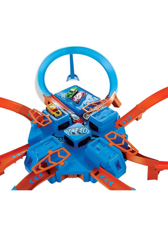 Хот Вілс Аварія хрест навхрест Hot Wheels Cros Cros Crash Track Set DTN42 Mattel (304055503)