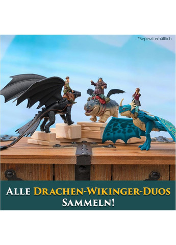 Игровой набор Dragons Как приручить дракона Дракон Беззубик и Икоту Dreamworks How to Train your Viking Dragon (371652689)