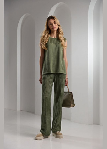 Ажурные летние брюки с подкладкой (2462) Triko Bakh (334710579)