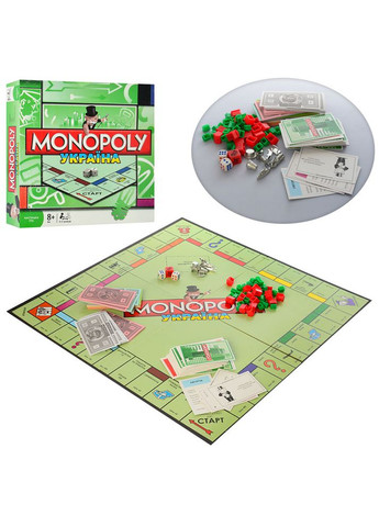 Настольная игра Монополия Украина 6123 RU (6903182203013) Joy Toy (292708166)