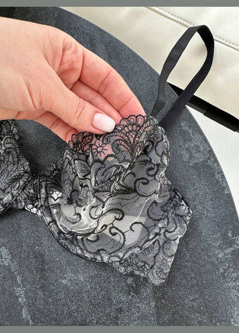 Черный комплект нижнего белья Domino