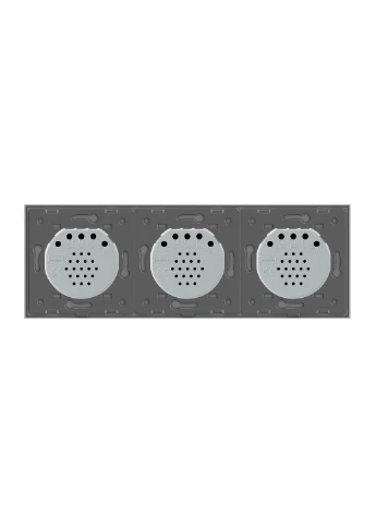 Умный сенсорный ZigBee выключатель 5 сенсоров (1-2-2) стекло (VL-C701Z/C702Z/C702Z-12) Livolo (375456660)