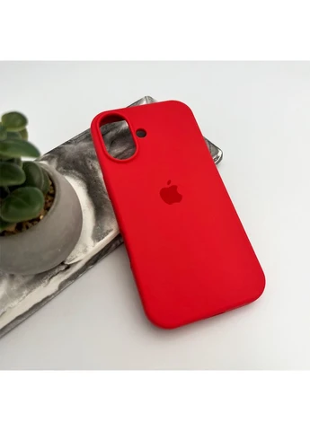 Чохол для смартфона Silicone Full Case AA Open Cam для Apple iPhone 17 43, Berry Red No Brand (394523460)