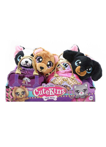 Cutekins домашние любимцы в сумочках Такса (10см) Funville (333709015)