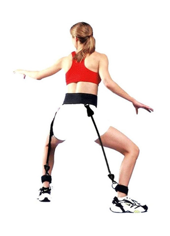 Эспандер для ног и приседаний трубчатый для фитнеса Vertical High Jump Trainer (1756375351) No Brand (333828179)