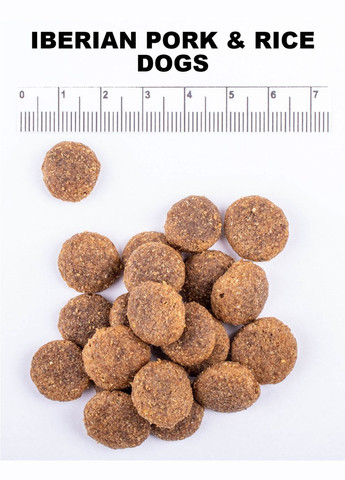 Сухий корм для собак Iberian Pork&Rice дієтичний з іберійською свининою та рисом 3 кг (8436538947920) AMITY (316226900)
