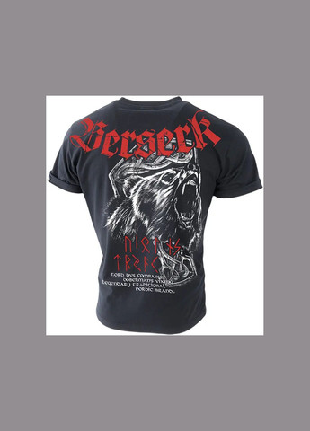 Черная футболка berserk ts133bk Dobermans Aggressive
